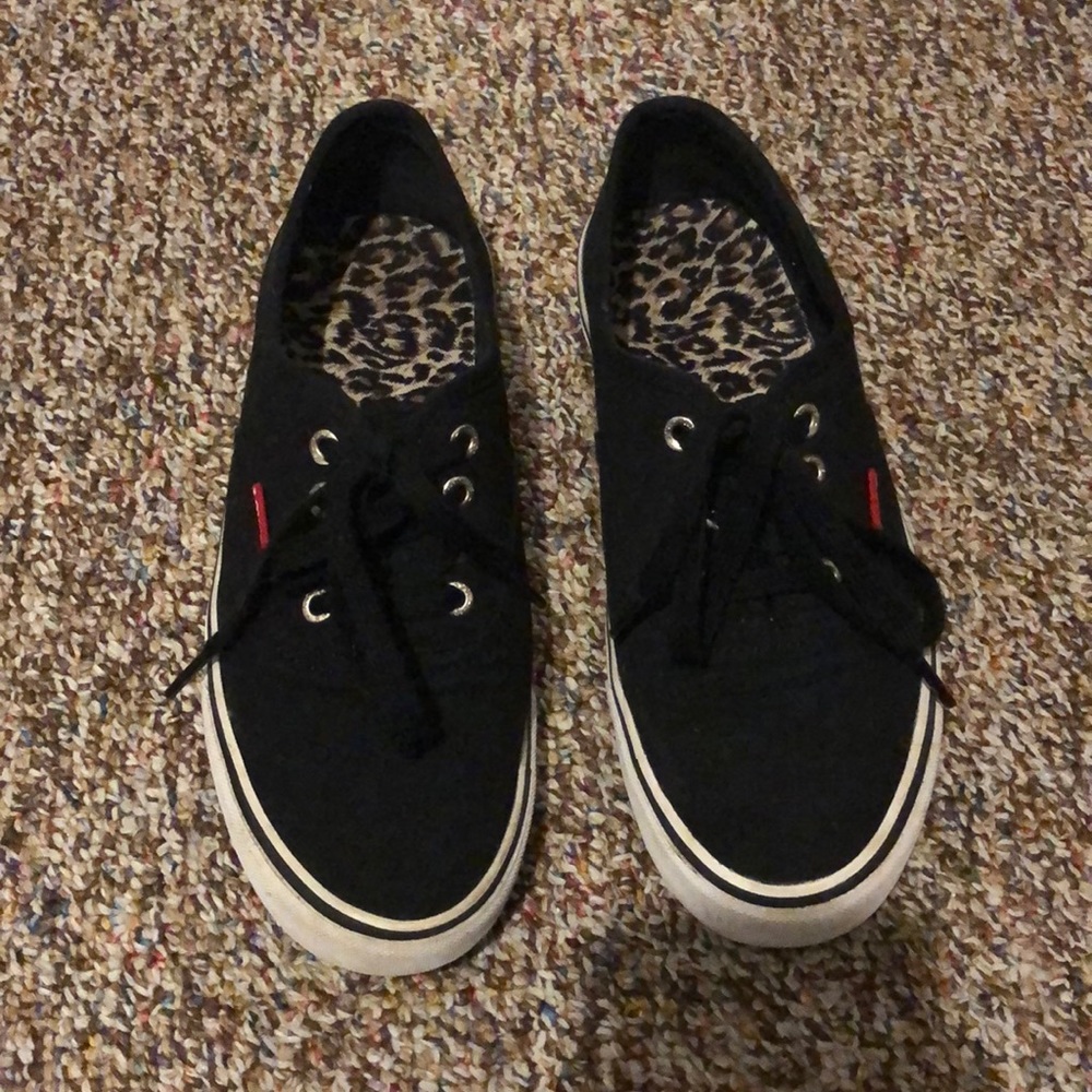 Levi’s black shoes
